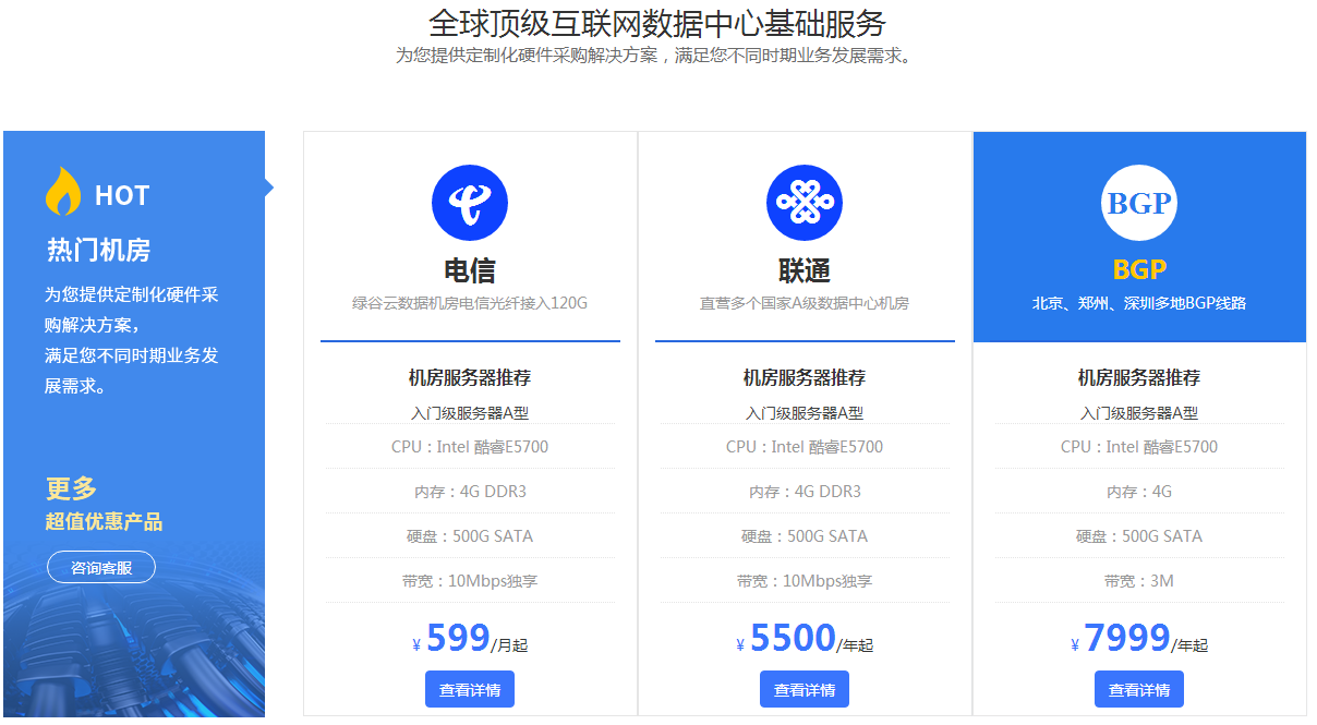 大平臺(tái)租用服務(wù)器一般多少錢？大流量電商平臺(tái)服務(wù)器租用？